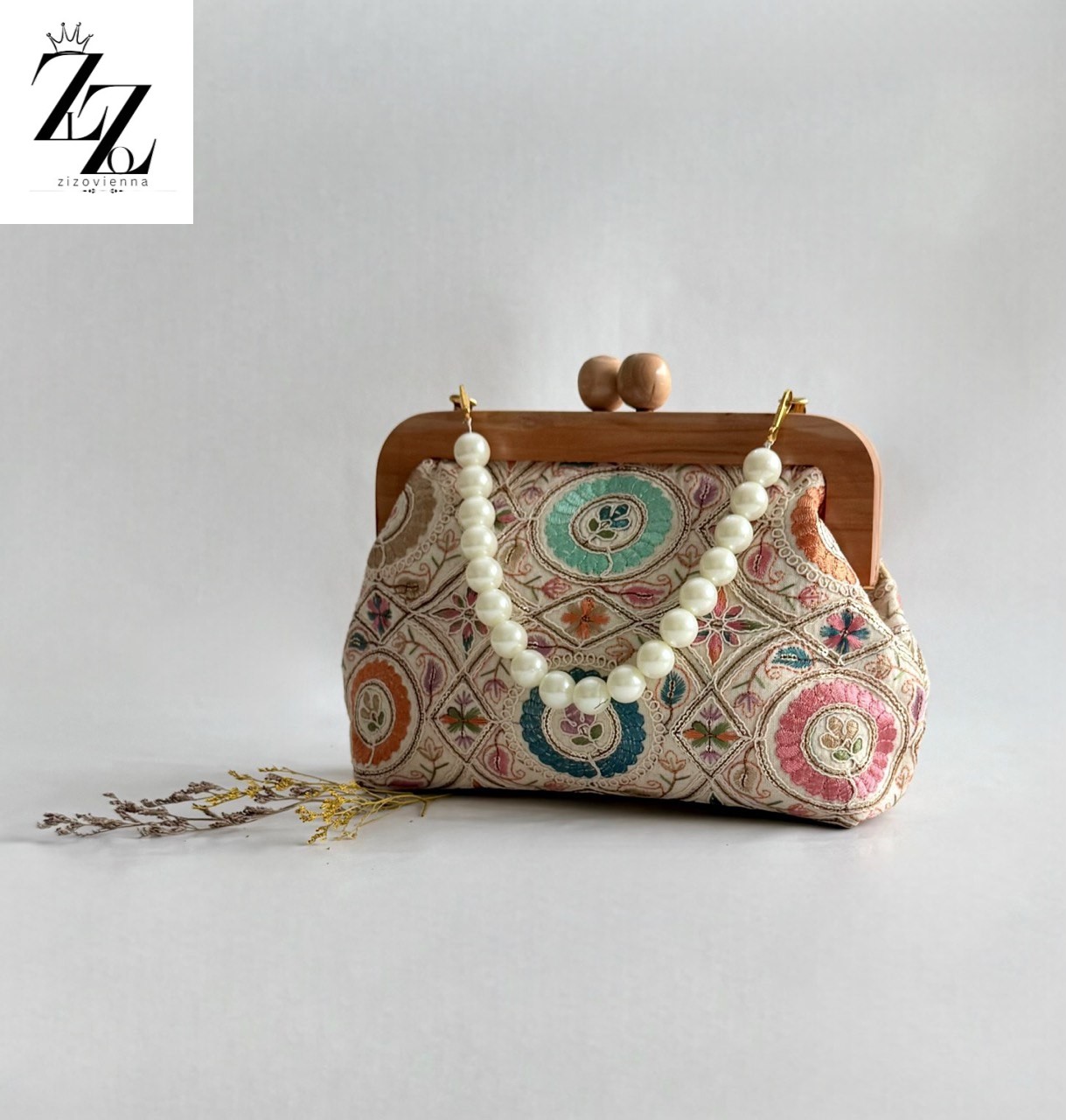 Holzrahmen-Taschen- Passepoilieren Leinen